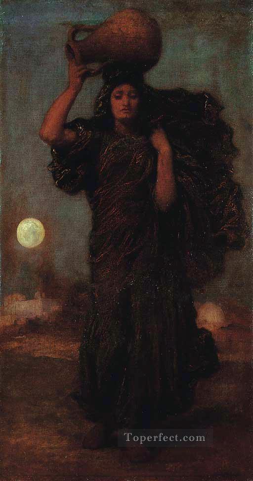 A Nile Woman Academicism Frederic Leighton Oil Paintings